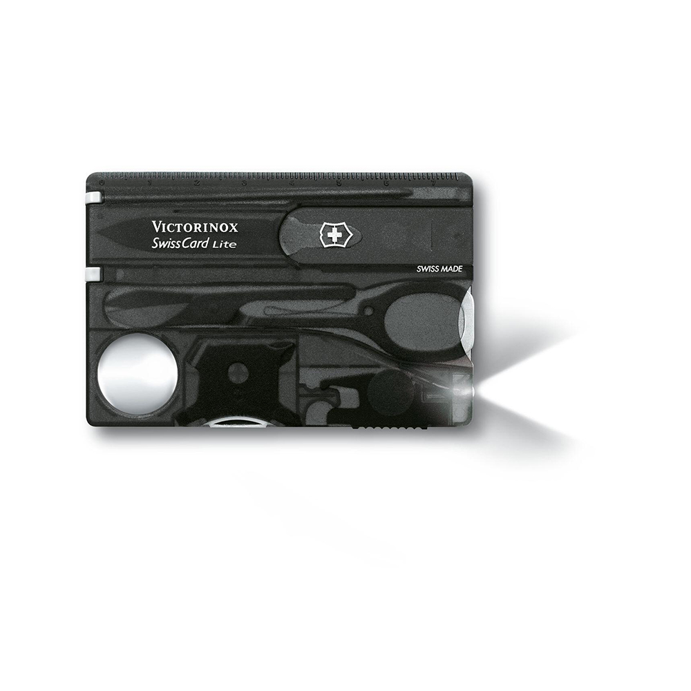 SWIISCARD LITE VICTORINOX PRETO TRANSL. 